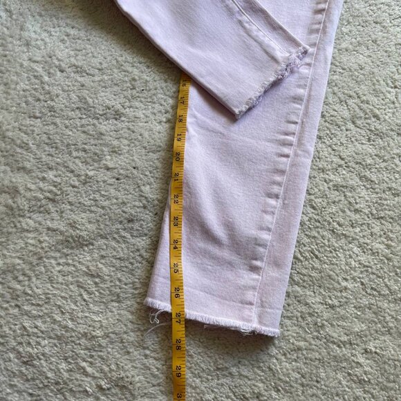 Levi's Wedgie Skinny Cut Off Pink Women Jeans Size 29/27 - Picture 8 of 12
